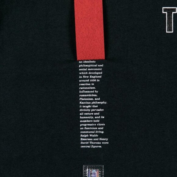 NEW WITHOUT TAG ADVISORY BOARD CRYSTALS (Abc) “TRANSCENDENTALISM” TEE Black - Picture 9 of 13